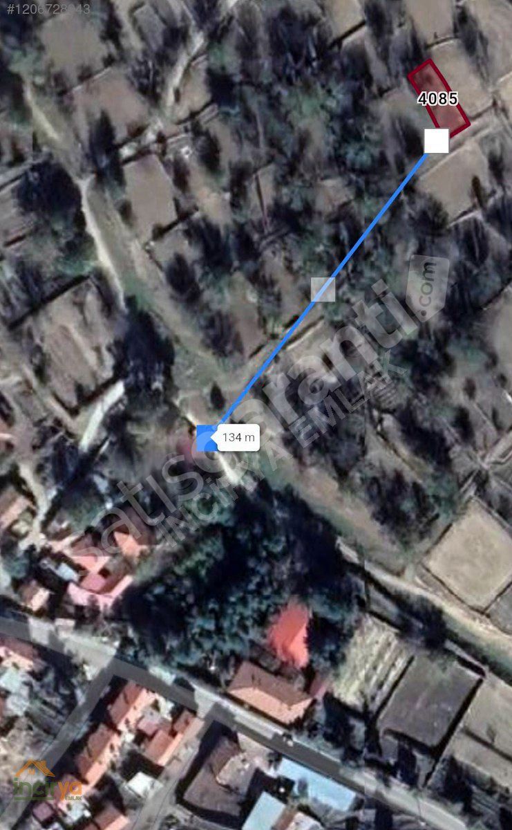 DAZKIRI'DA KREDİ KARTA TAKSİT İMARA YERLEŞİME YAKIN 277m2 BAHÇE
