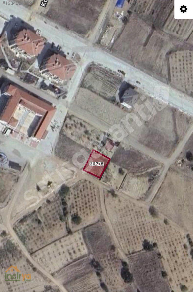 İNCİRYADAN BAKLAN MERKEZDE BODRUM+2 KAT İMARLI 375m2 ARSA