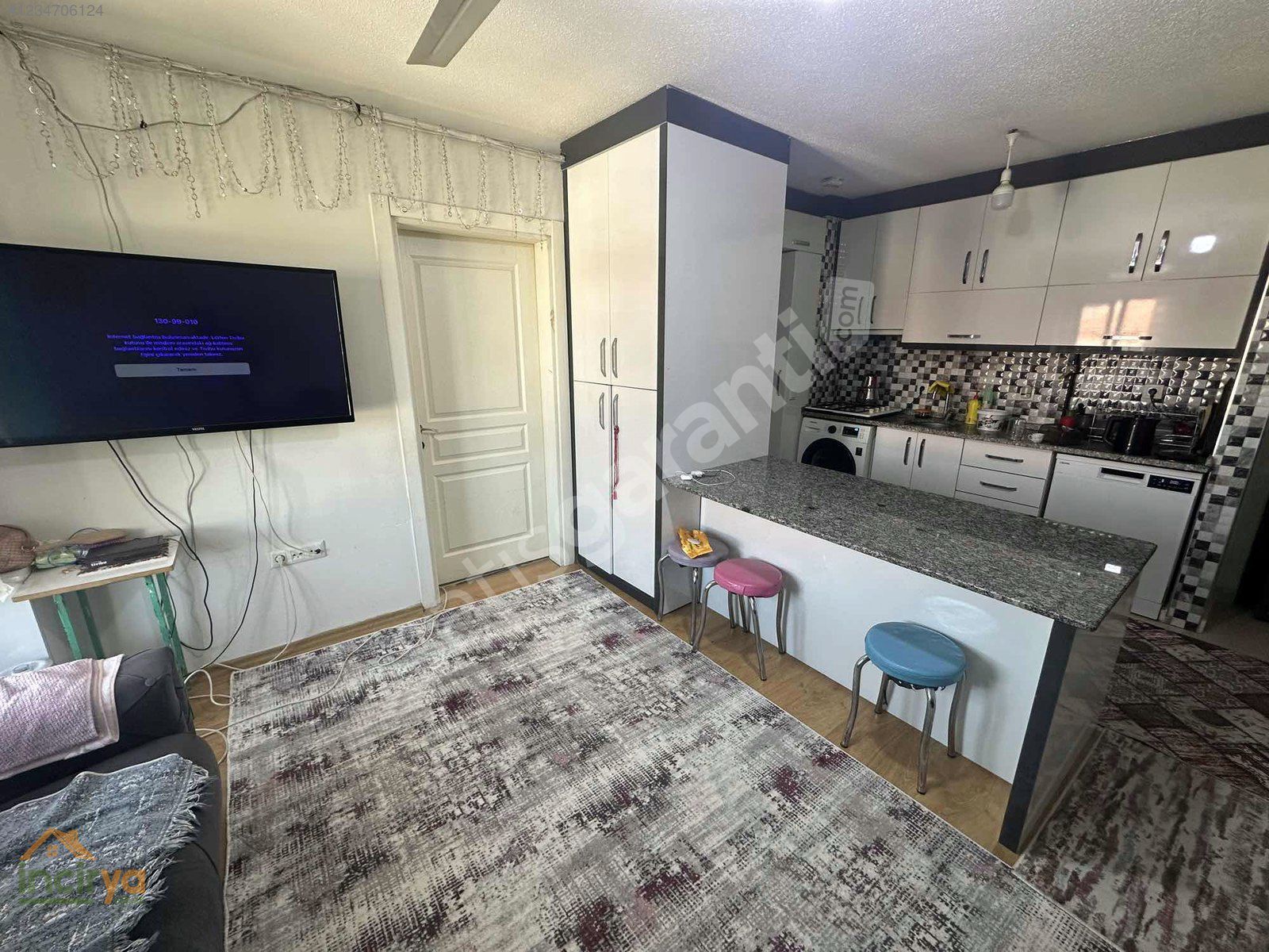 İNCİRYA EMLAK ERDOĞAN TOKİDE 2+1 85M² MASRAFSIZ SATILIK DAİRE