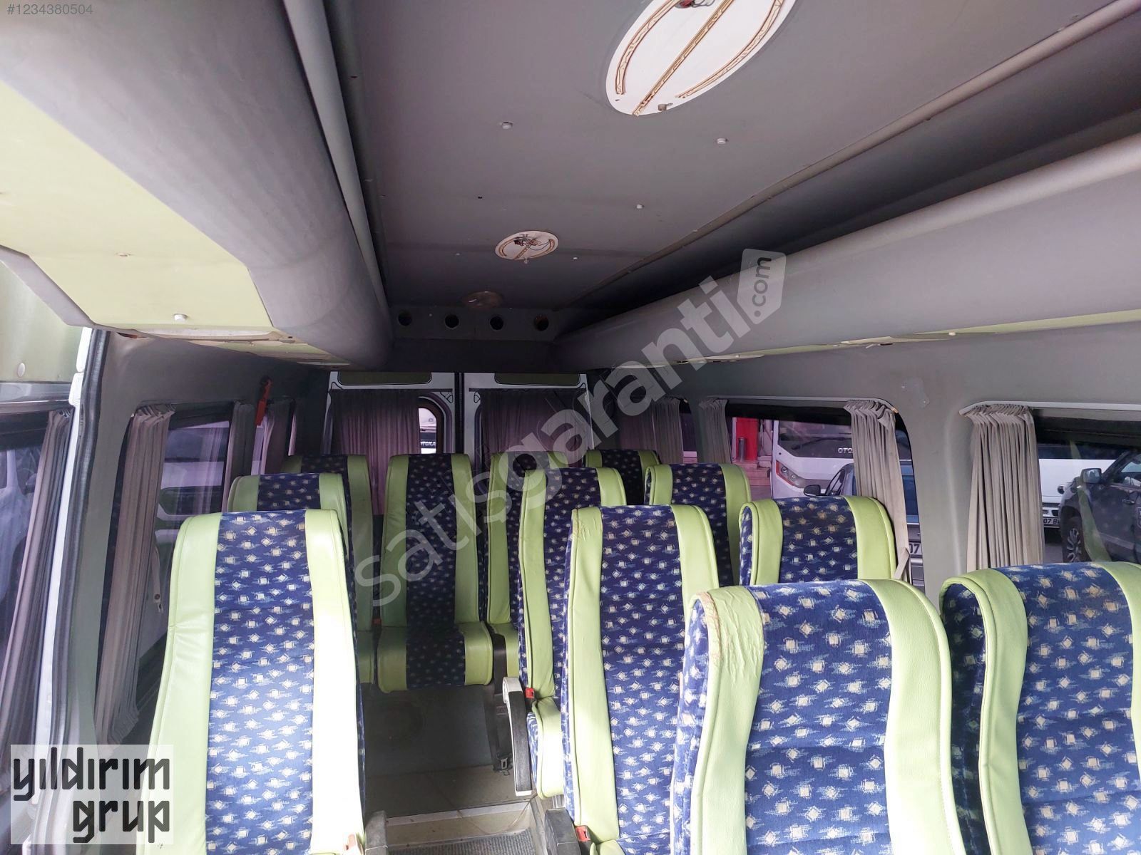 2008 model Sprinter 315 CDI 14+1 kişilik klimalı minibüs