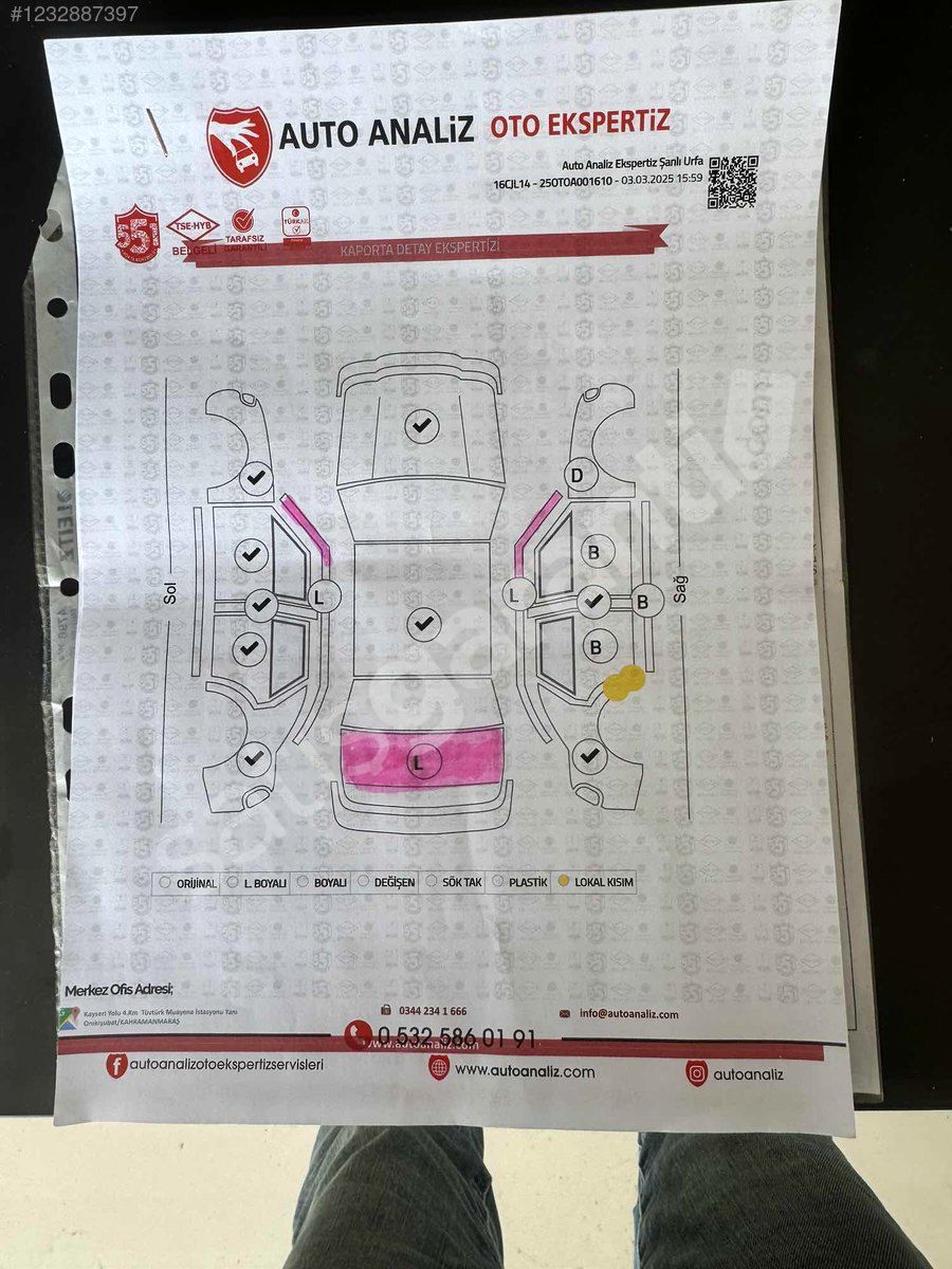 BAKAY'DAN 2013 COROLLA/192KM