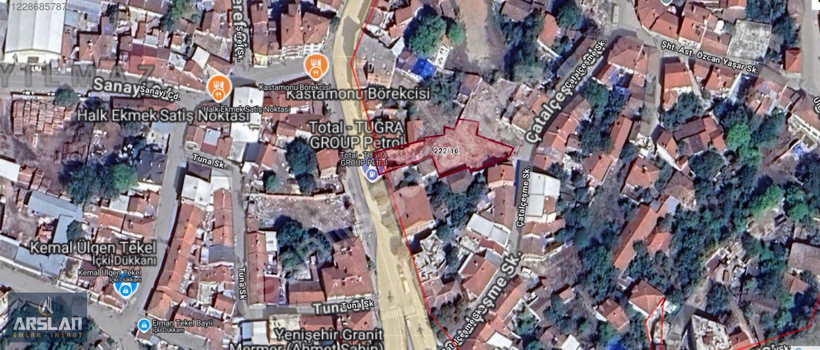 ARSLAN EMLAK'TAN YENİŞEHİR DE İNEGÖL CADDESİ ÜSTÜ SATILIK ARSA