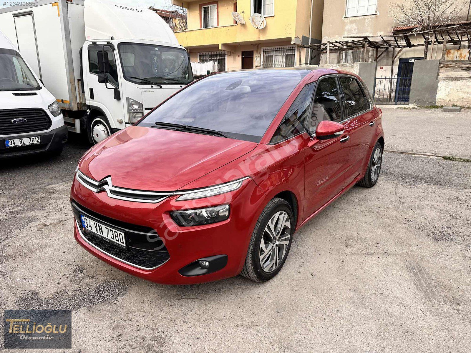 2013 CITROEN C4 PICASSO 1.6E HDİ OTOMATİK FULL 151.000 KM' DE