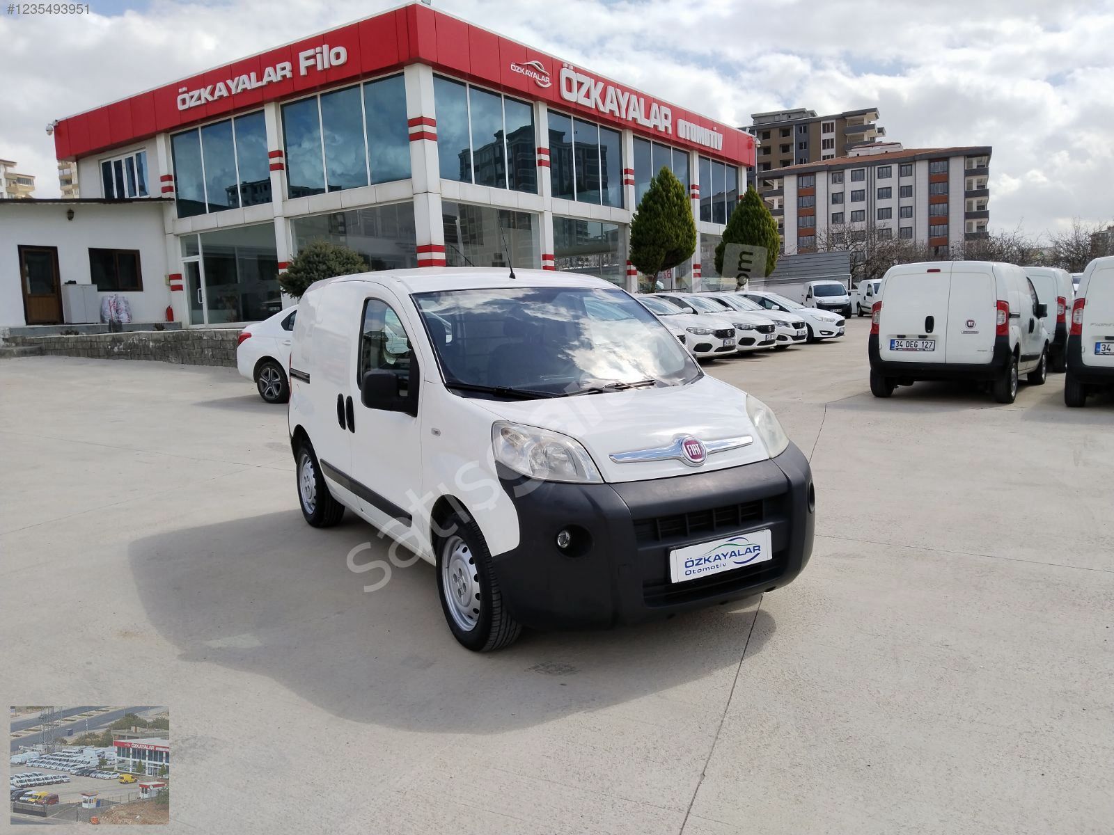 ÖZKAYALAR'DAN 2015 MODEL FIAT FIORINO 1,3 MJET KLİMALI