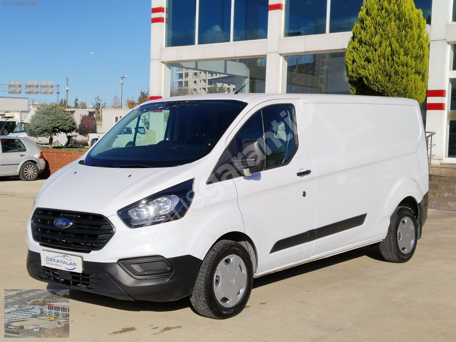 ÖZKAYALAR'DAN 2023 MODEL FORD CUSTOM 340 L BOYASIZ HATASIZ