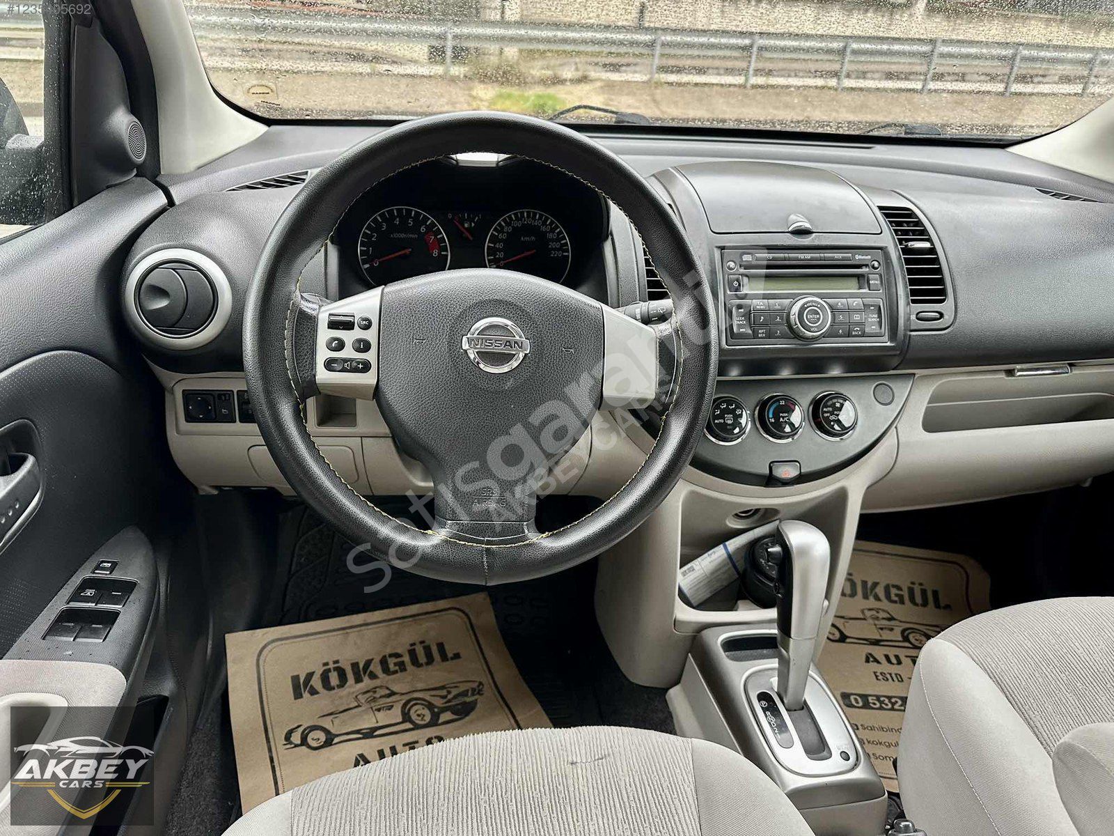 AKBEYCARS'dan/2010/NOTE/OTOMATİK/VİTES/200BİN/KM/DEĞİŞENSİZ