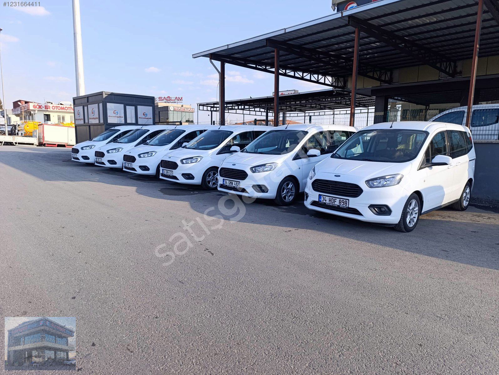2023 TOURNEO COURİER 1.5 TDCI DELUXE 100 HP30DK KRED ADETLİ