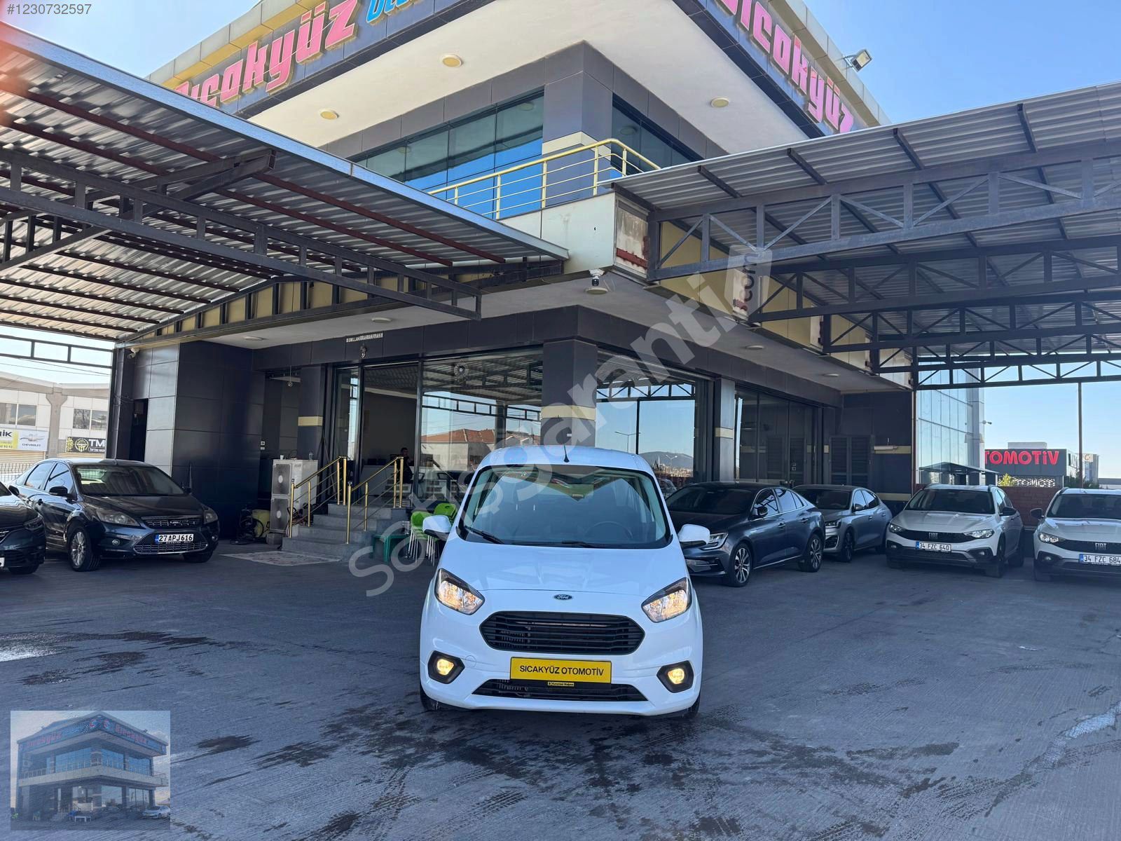 SICAKYÜZ 2023 TOURNEO COURİER 1.5 TDCI DELUXE 100 HP30DK KREDİ