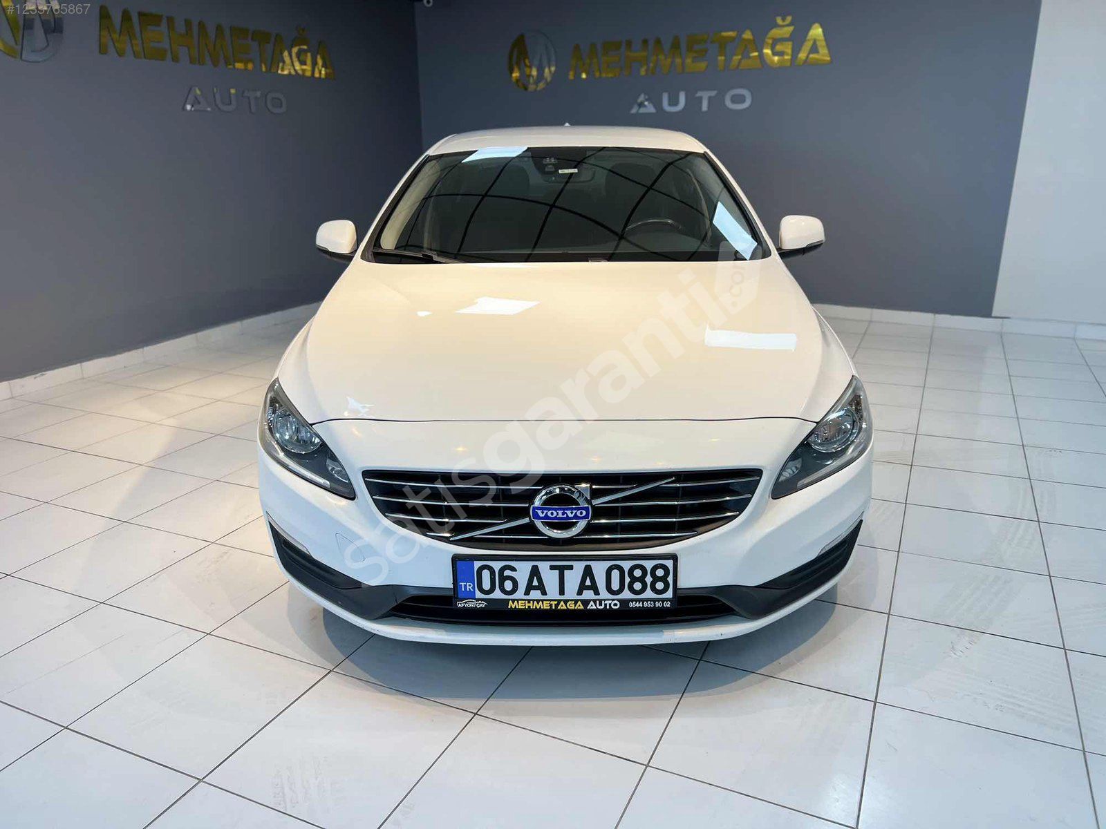 2015 MODEL DEĞİŞENSİZ ÖZEL PLAKALI VOLVO S60 POWERSHİFT