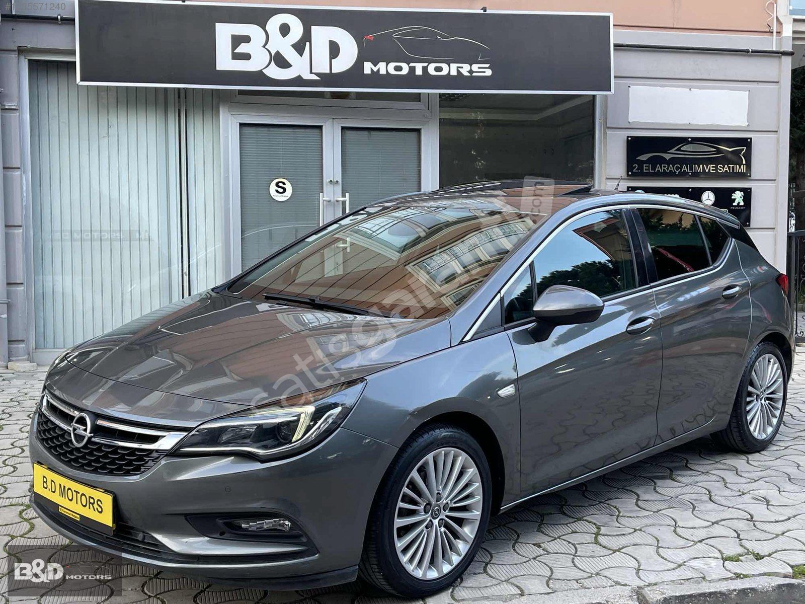 B&D MOTORS - 2016 OPEL ASTRA 1.4 T DYNAMİC - SUNROOF+OTOMATİK