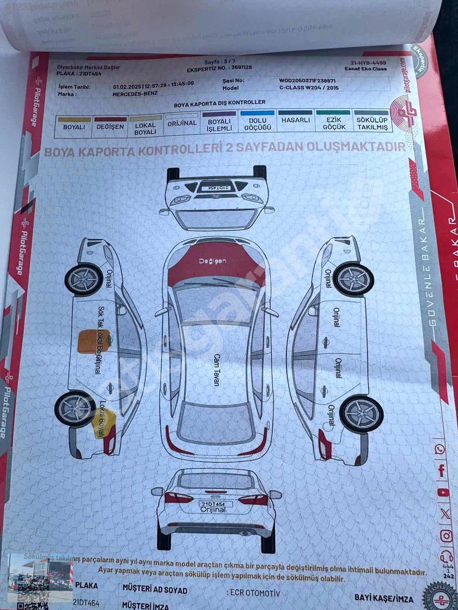 TİMUR OTOMOTİV DEN MERCEDES C 200 D AMG