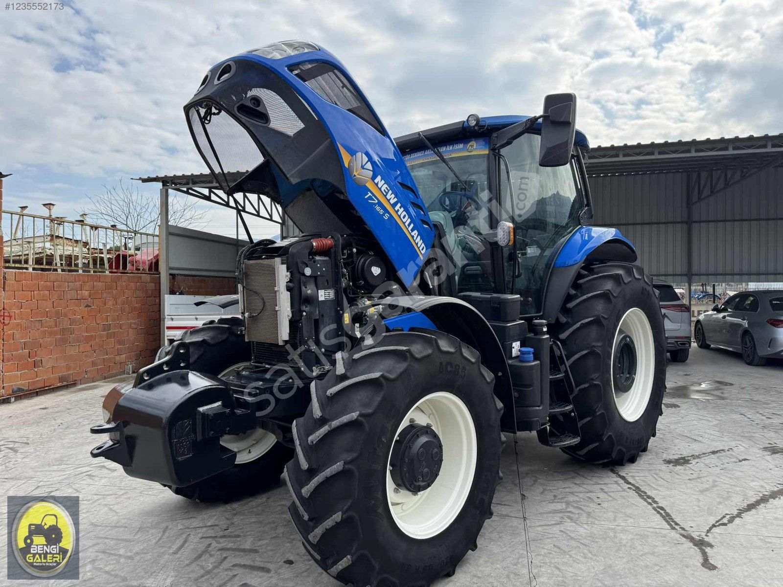 2021 MODEL SIFIR GİBİ TAMAMINA KREDİ T7.165S ÖN AKS KABİN SÜSPNS