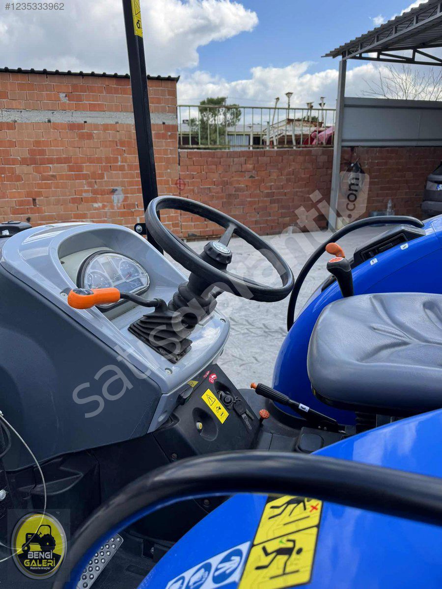 2023 MODEL NEWHOLLAND T580 BAHÇE 4X4 SIFIR GİBİ SADECE 149 SAAT