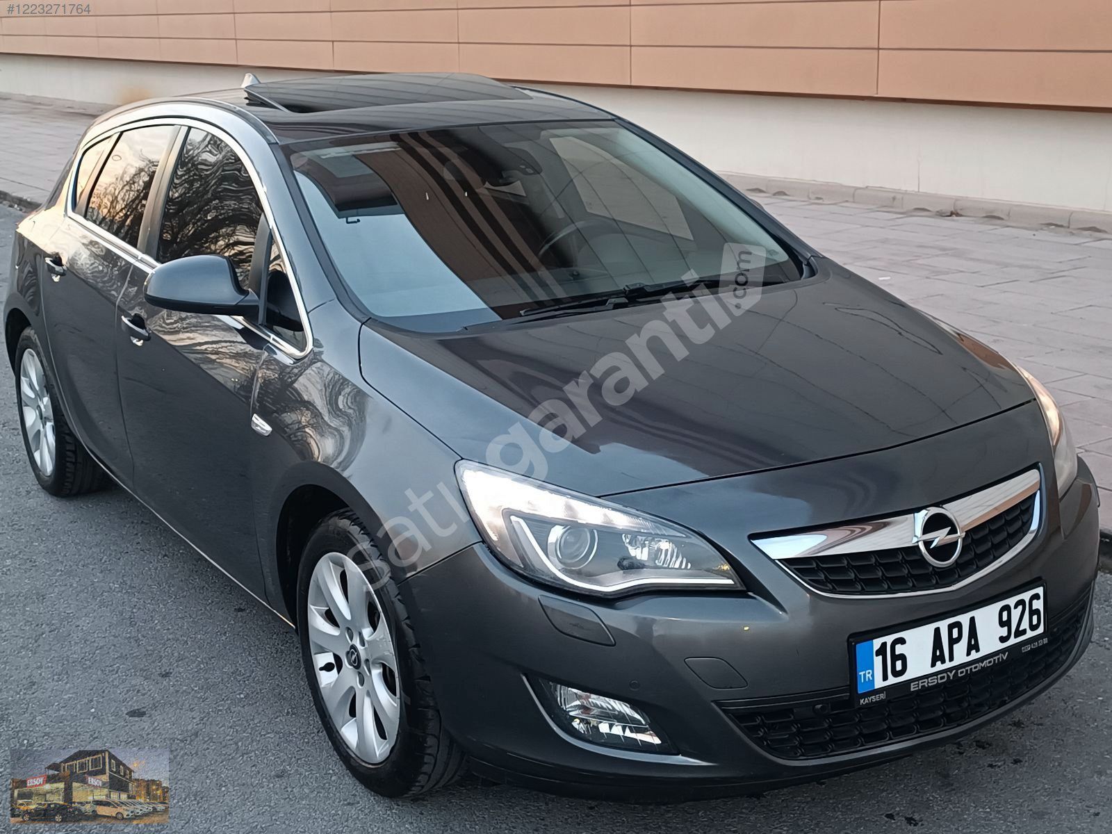 2011 OPEL ASTRA J HB 1.6 16V S.LPG 115HP COSMO OTM.VTS.SUNROOF