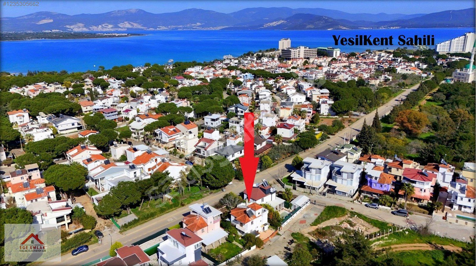 Didim'de Denize 300 Metre Mesafede Satılık Yazlık