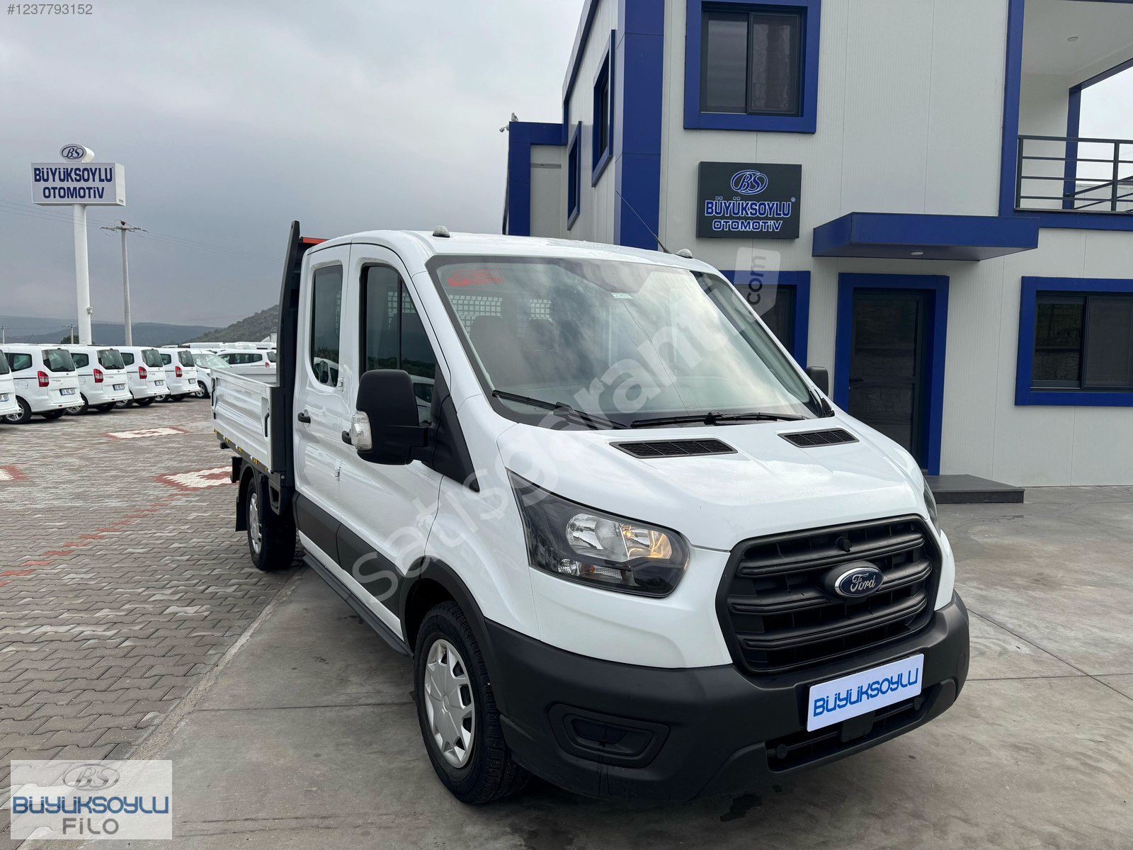 BÜYÜKSOYLU FİLO/2024 FORD TRANSIT 350 M ÇİFT KABİN KAMYONET