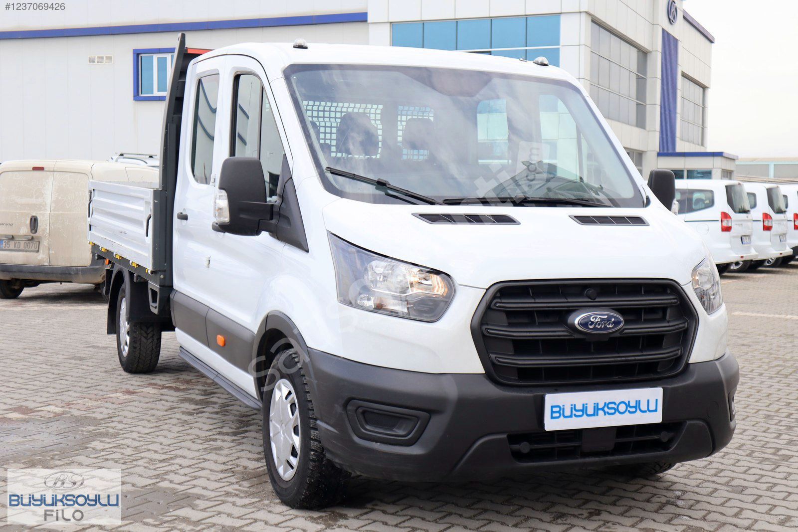 BÜYÜKSOYLU FİLO/2023 MODEL FORD TRANSİT 350 L ÇİFT KABİN 170 HP