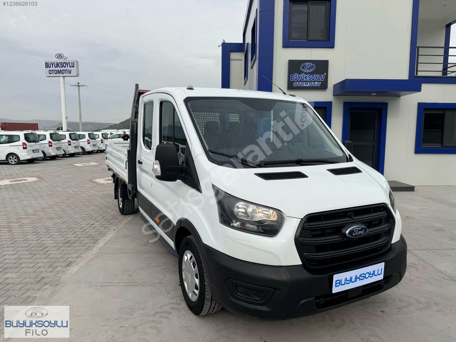 BÜYÜKSOYLU FİLO/2022 FORD TRANSIT 350 L ÇİFT KABİN KAMYONET