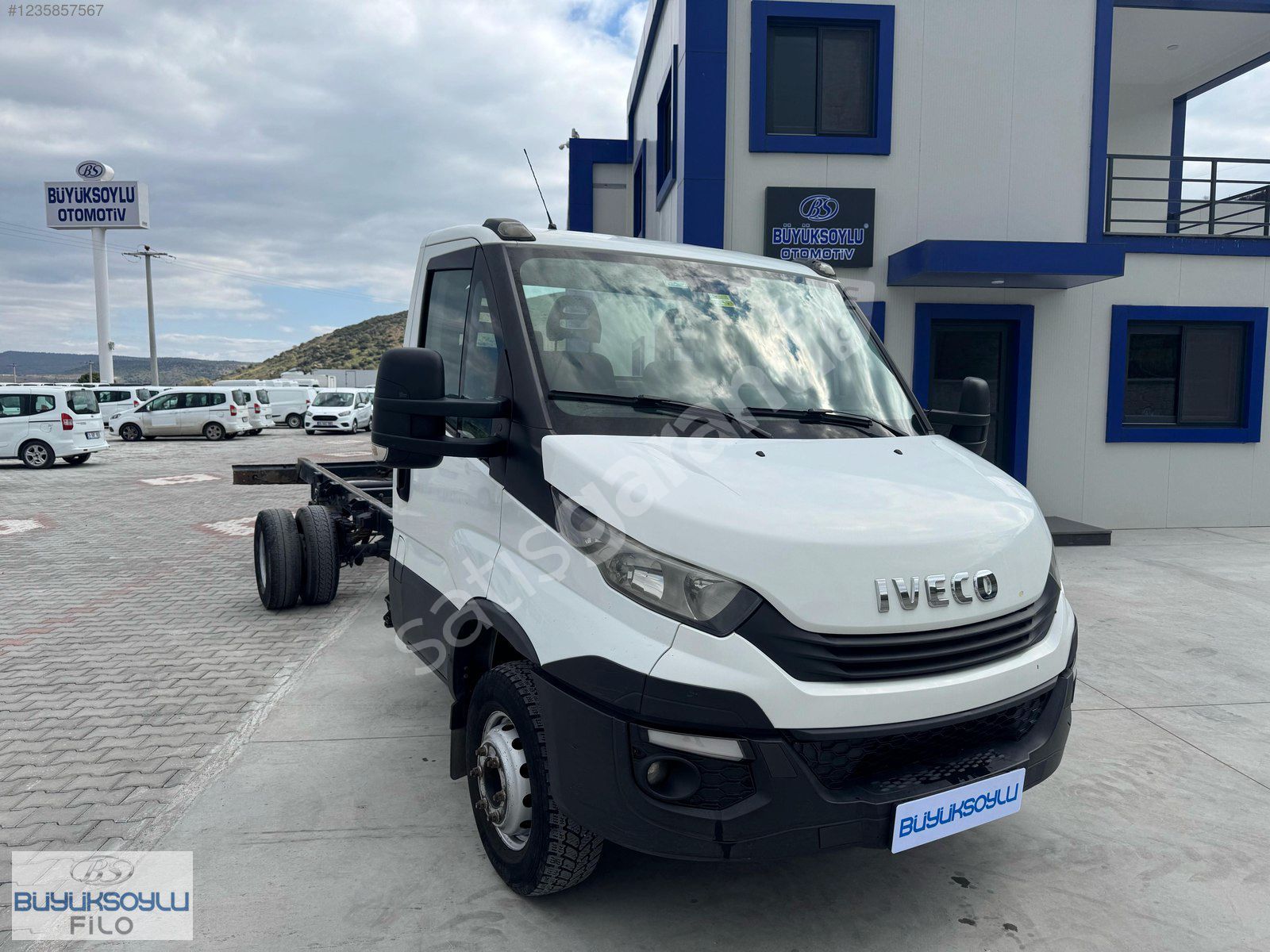BÜYÜKSOYLU FİLO/2018 MODEL İVECO DAİLY 72 C 15 4350 ŞASE KAMYON