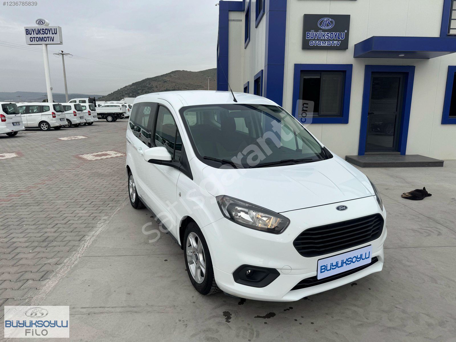 BÜYÜKSOYLU FİLO/2023 MODEL FORD COURIER 1.5 TDCI DELUXE