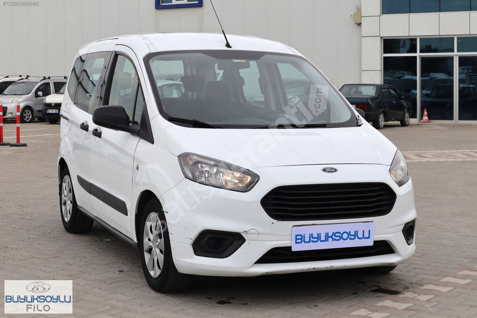 BÜYÜKSOYLU FİLO/2018 MODEL TOURNEO COURİER 1.5 TDCI TREND 75 HP