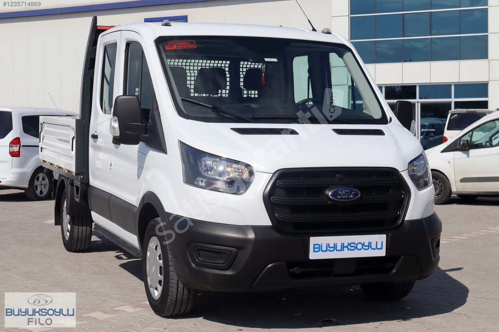 BÜYÜKSOYLU FİLO/2024 MODEL FORD TRANSİT 350 M ÇİFT KABİN 170 HP