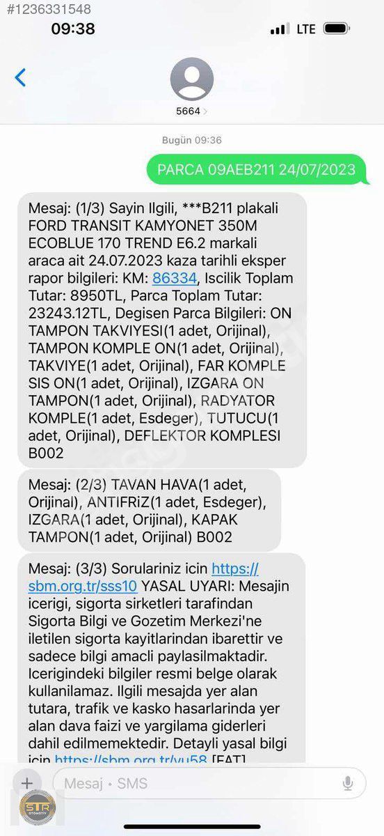 STR FİLO OTOMOTİV'DEN 2020MODEL 350M EKRANLI HATASIZ