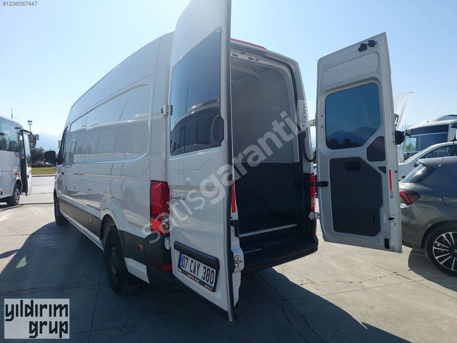 4x4 çeker 2024 Volkswagen Crafter otomatik panelvan 177 Beygir