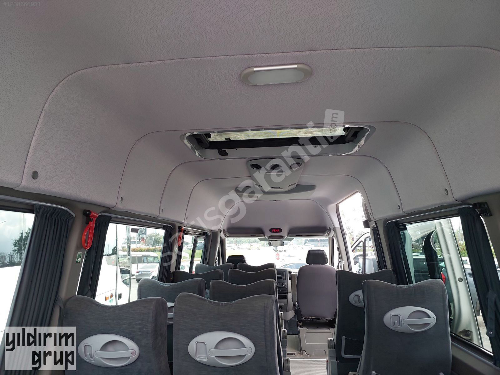 2014 model Volkswagen Crafter orijinal Alman Comfort paket 15+1