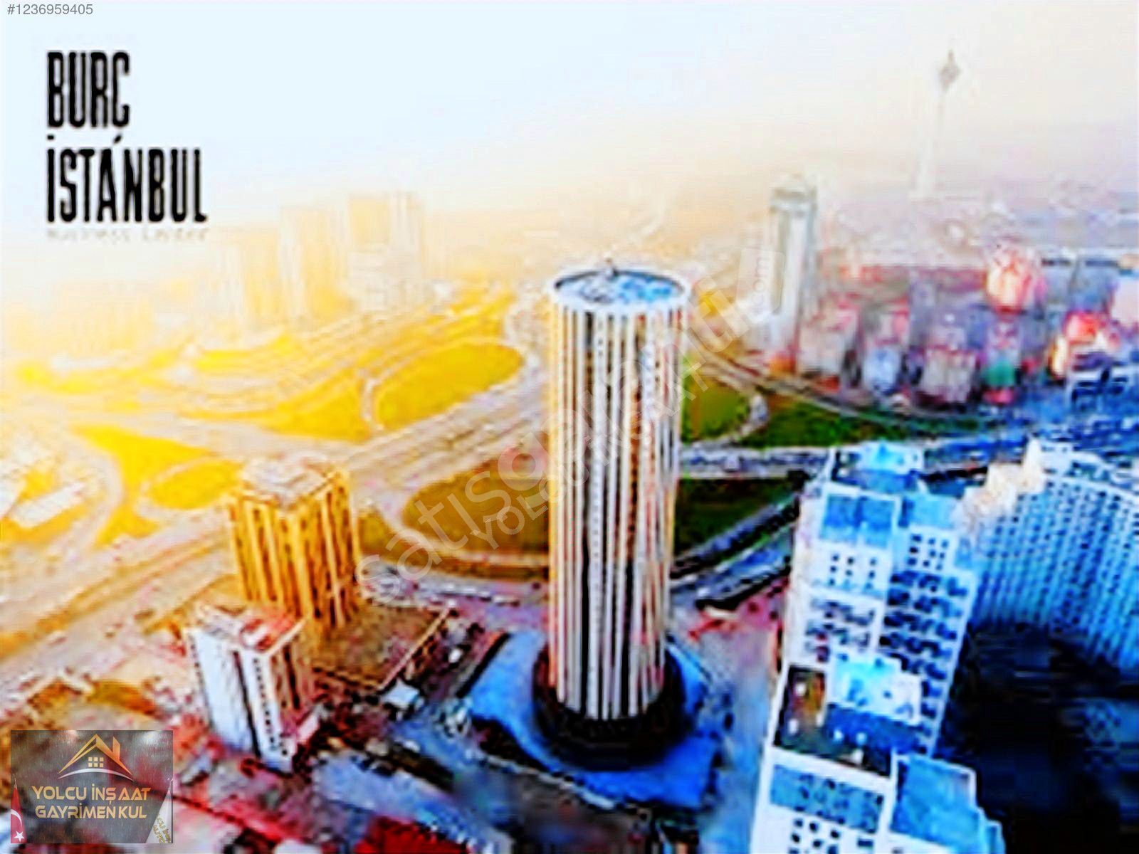 YOLCU YAPI'DAN BURÇ PLAZADA SATILIK GÖL MANZARALI OFİS