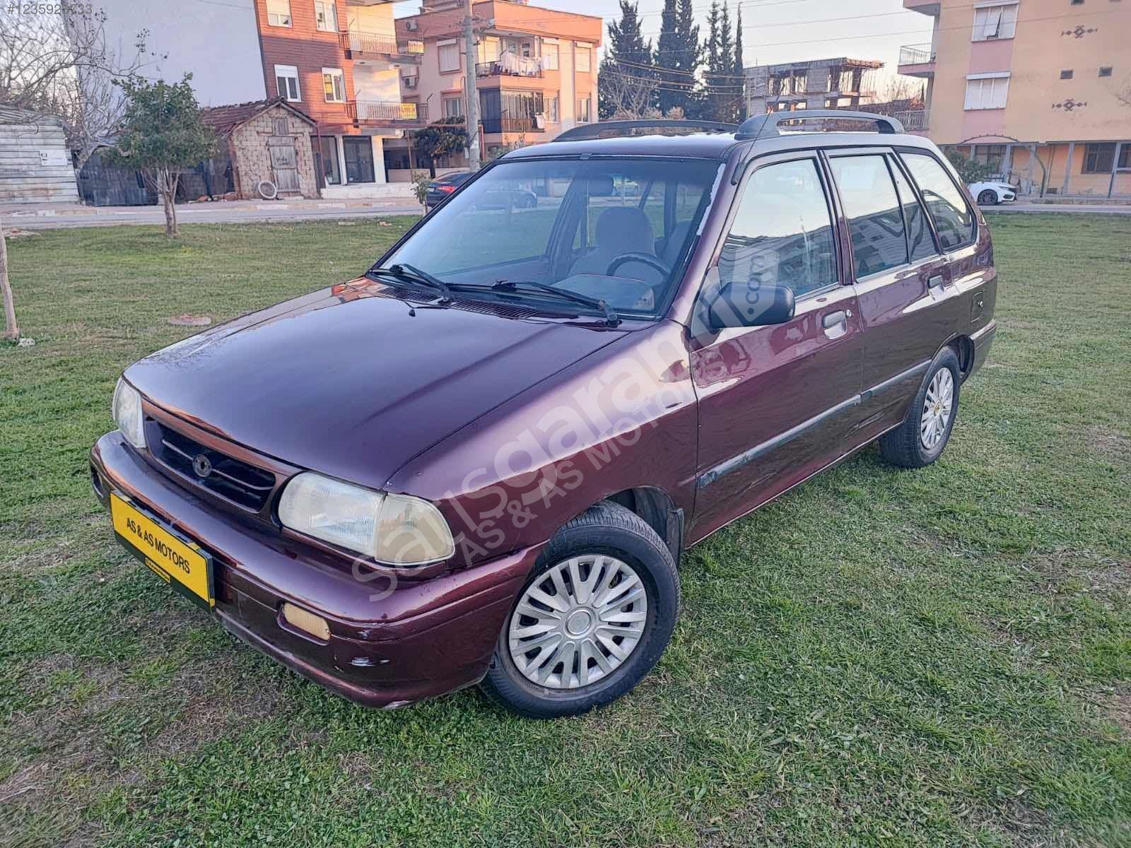 2000 MODEL KİA PRIDE SW TERTEMİZ GENİŞ AİLE ARACI