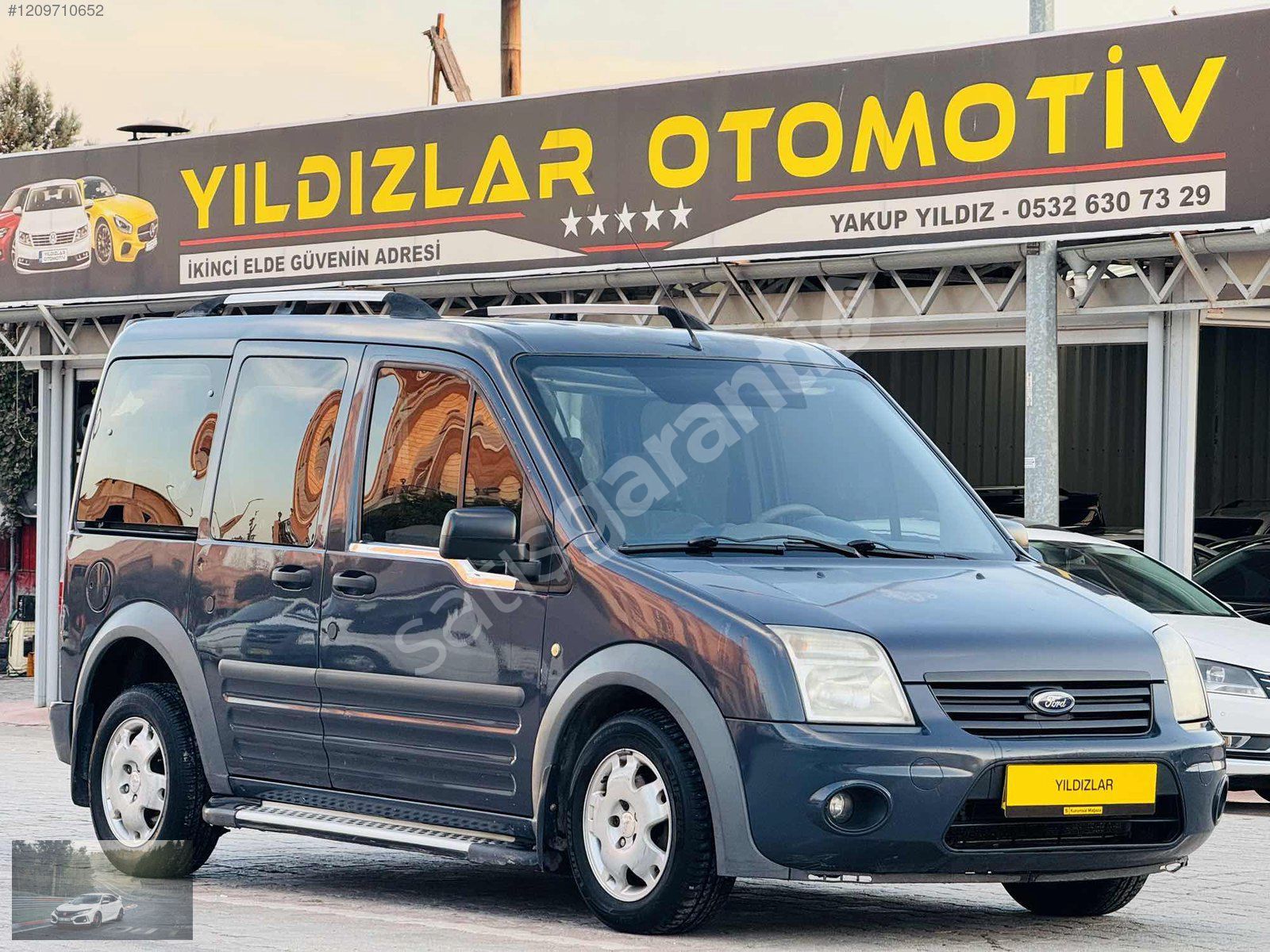 YILDIZLAR OTOMOTİV'DEN 2012 Ford Connect 1.8 TDCi GLX BOYASIZ