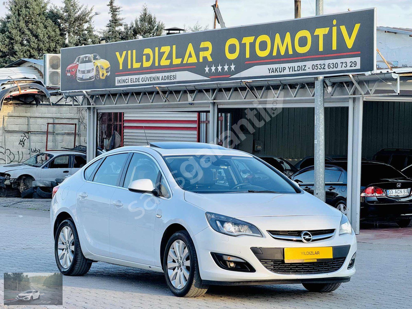 YILDIZLAR OTOMOTİV'DEN 2017 Ope lAstra 1.6 CDTI Elite FUL+FUL