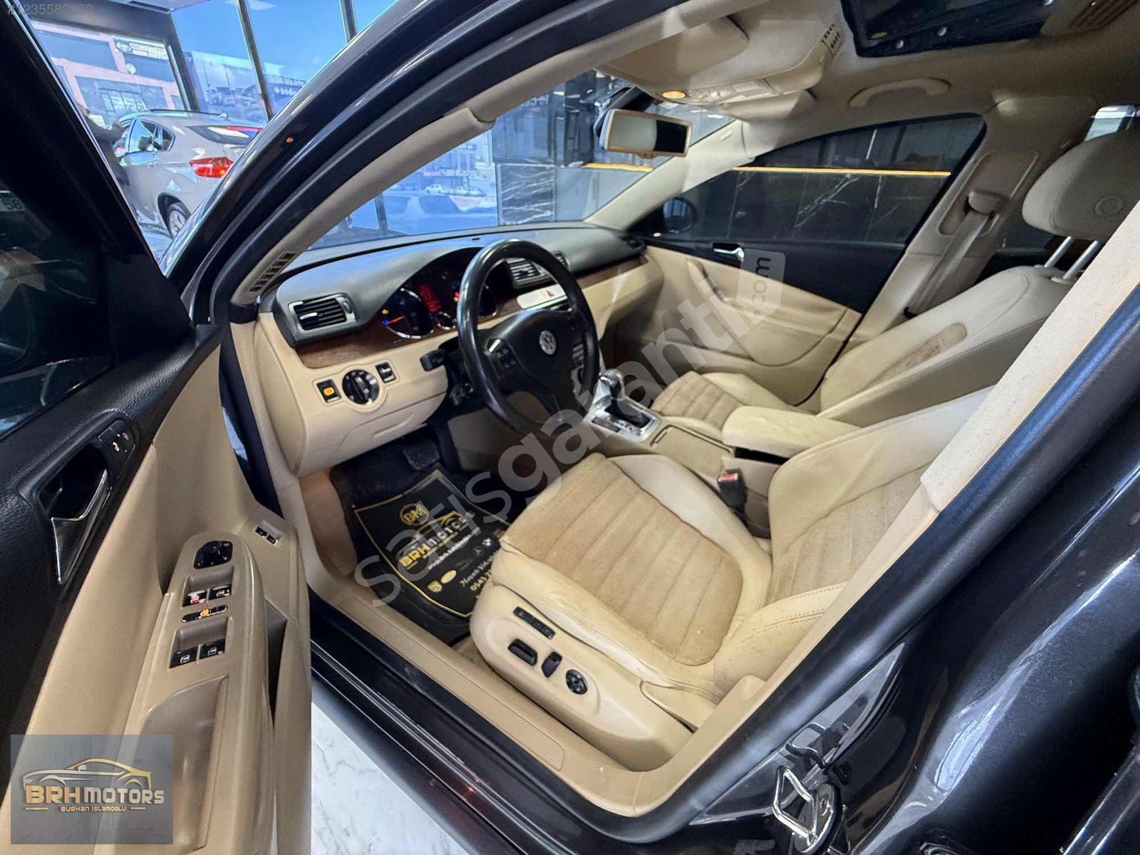 2007 WW PASSAT 2.0TDI HIGLINE BEJ MAKAM PERDE HATASIZ AYARINDA!!