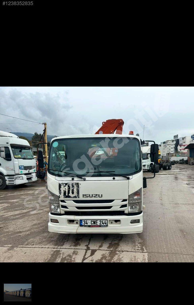 2017 model vinçli adr li npr 10