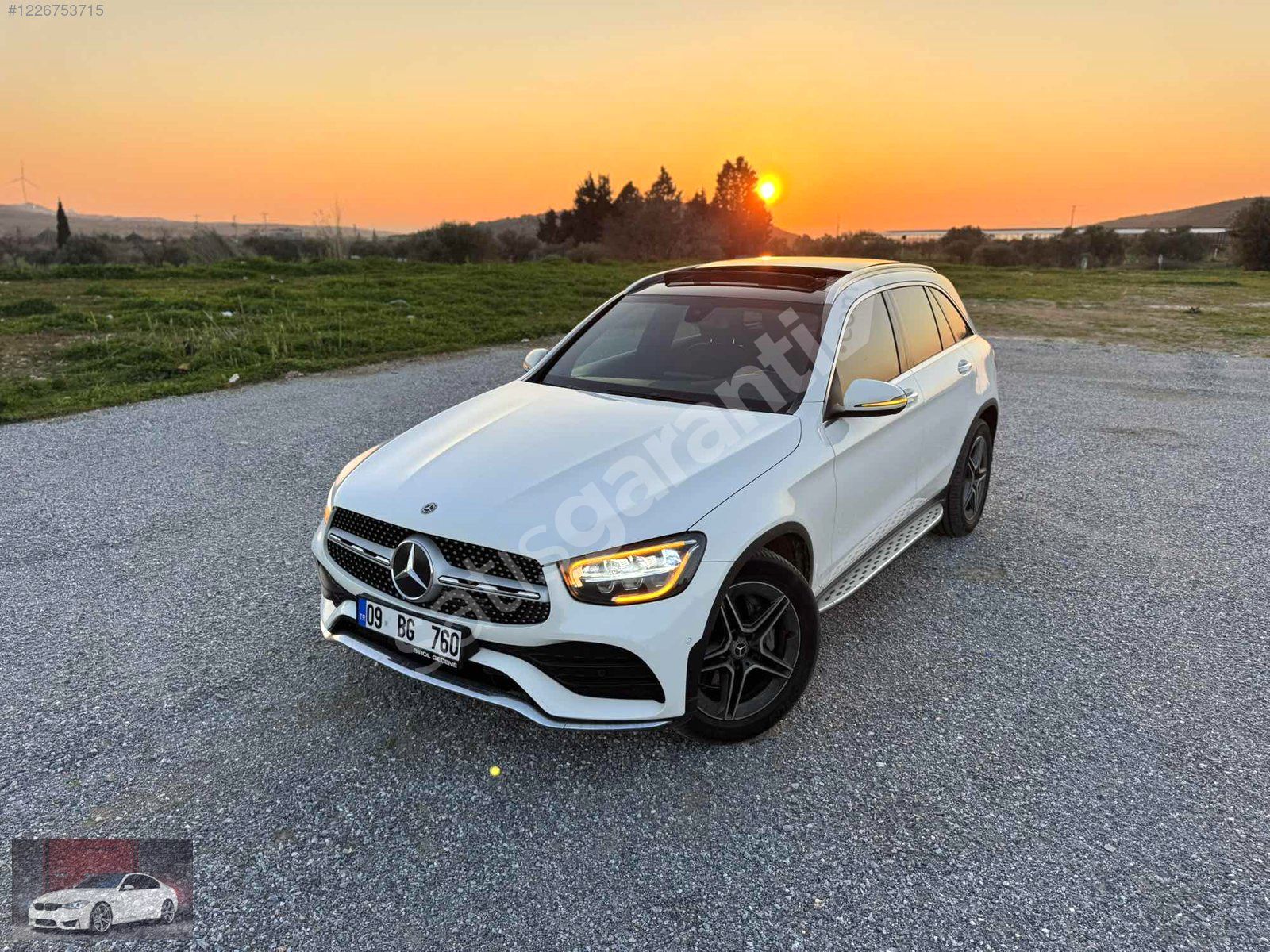 Mercedes GLC300 d AMG Hayalet/Touchpad/E.Bagaj/Cam Tavan
