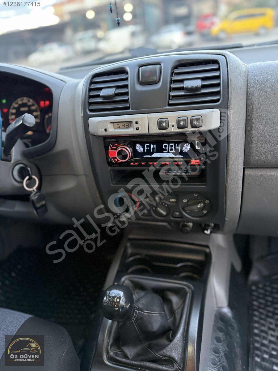 ISUZU D MAX 4X4 ÇİFT KABİN K KARTI GEÇERLİ 2006