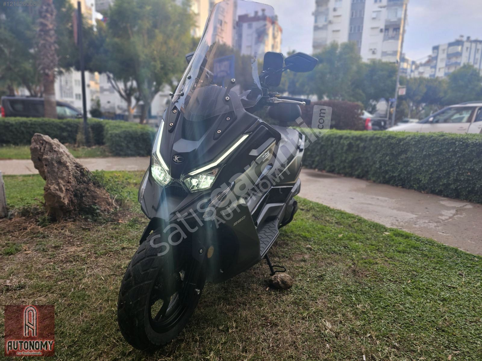 KYMCO DTX 250CC ABS UZUN CAM