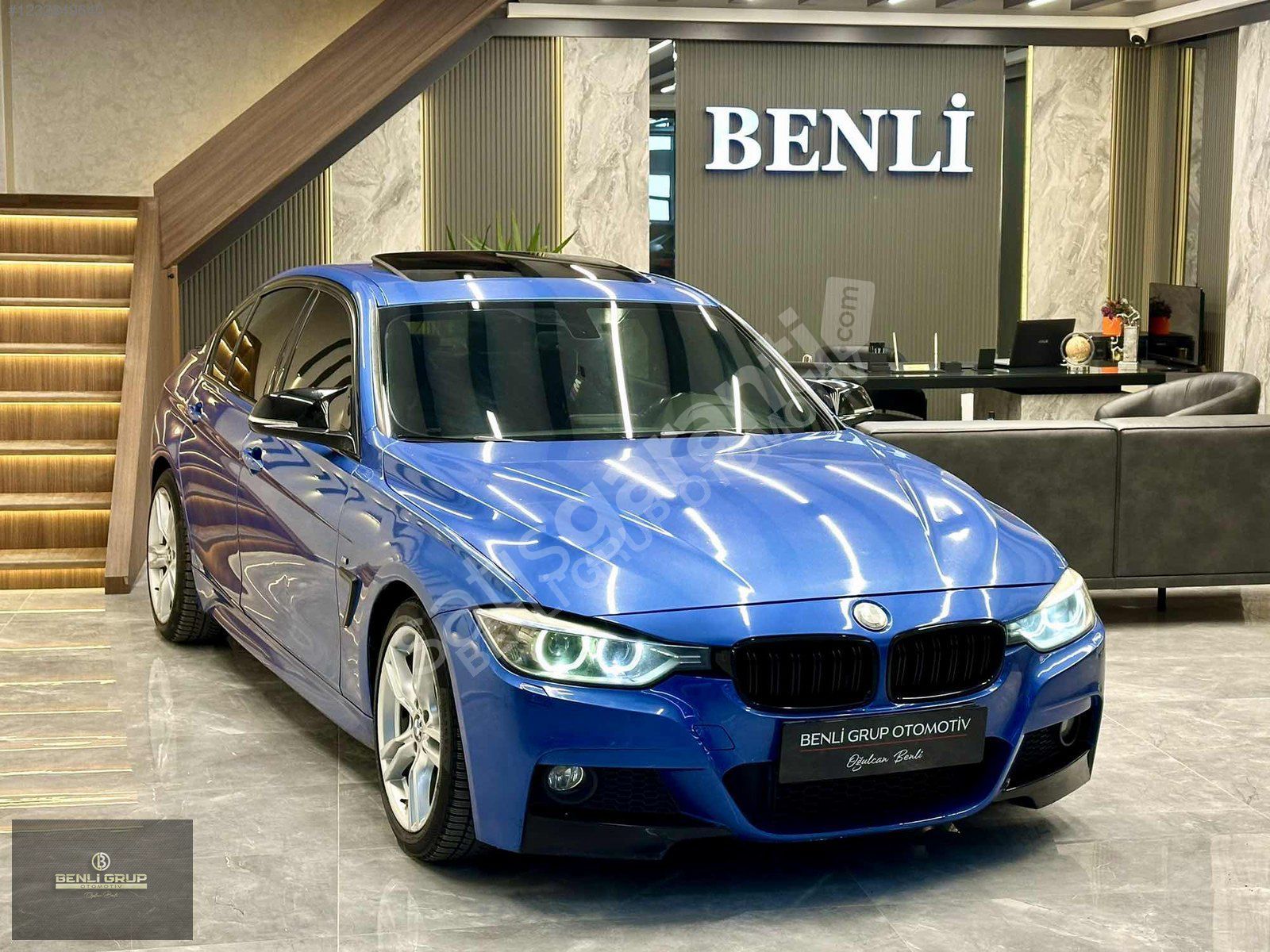 |BENLİ GRUP| 2015 F30 SUNROOF M SPORT ESTORİL BLUE 135.000 KM