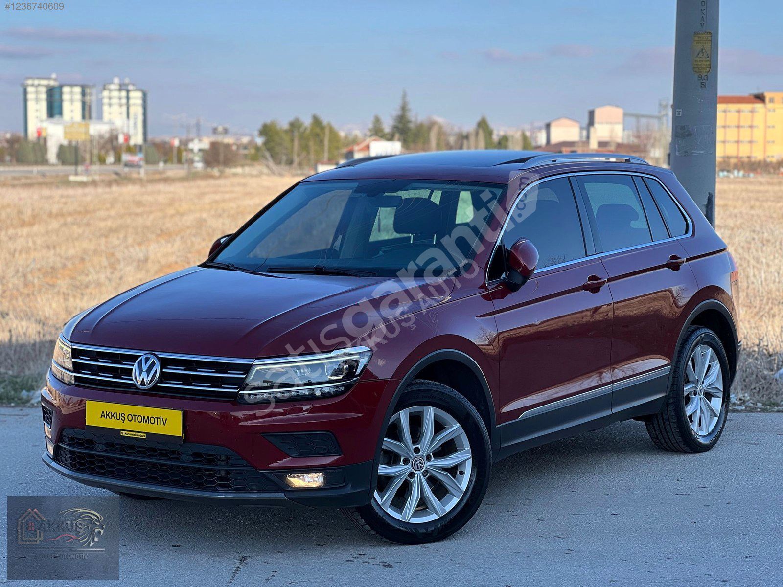 AKKUŞ AUTO'dan TİGUAN 4X4 CAM TAVAN+NUBUK KOLTUKLAR FULLL