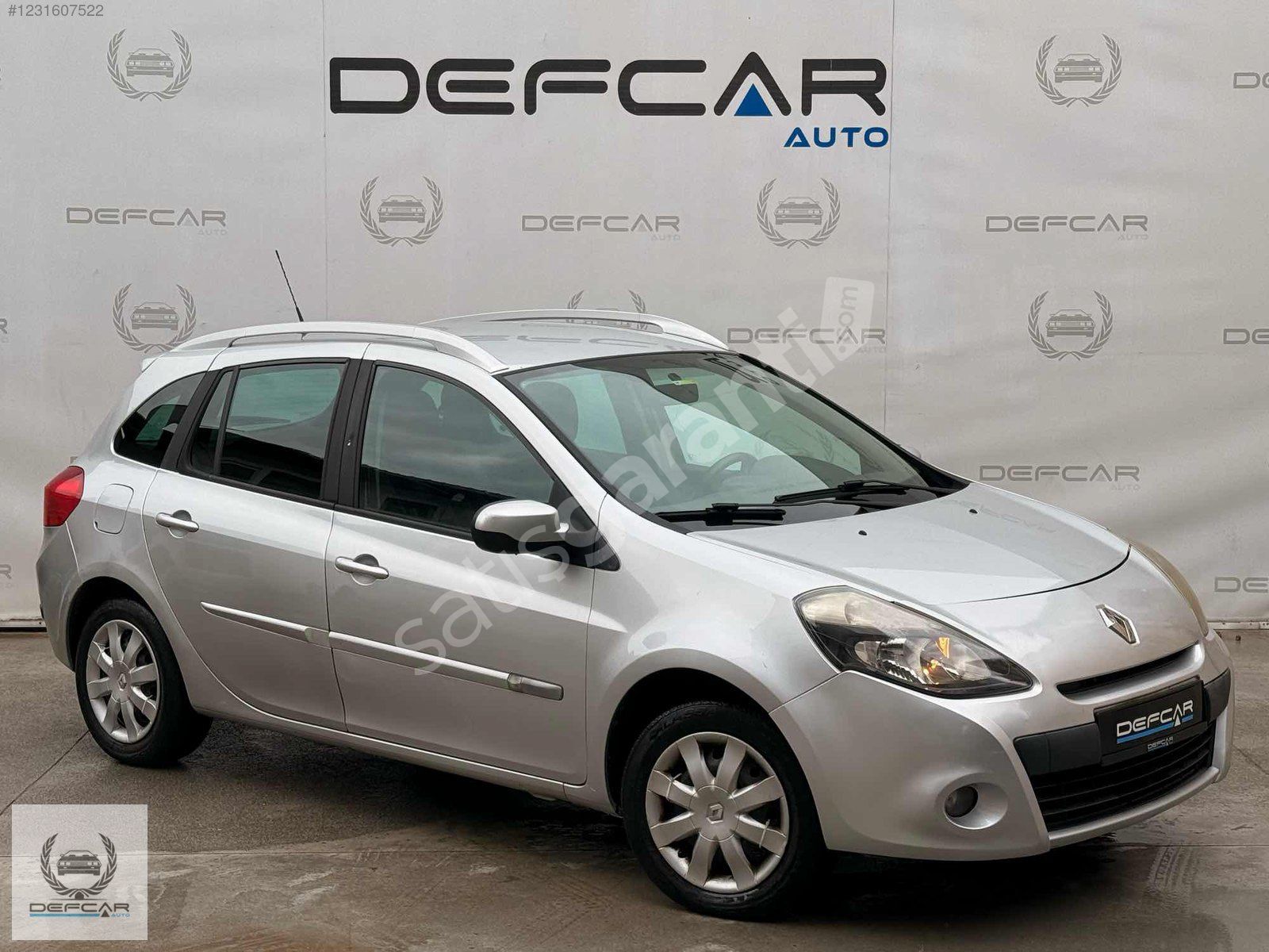 "DEFCAR"2012 RENAULT CLİO 1.5 DCI GRANDTOUR AUTHENTQUE EDİTİON