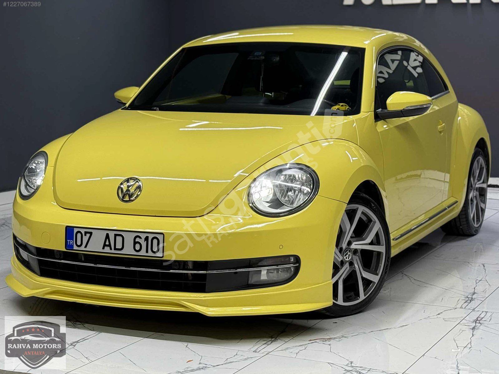 ***RAHVA MOTORS *** VOLKSWAGEN BEETLE 1.2 TSI ORJİNAL RENK
