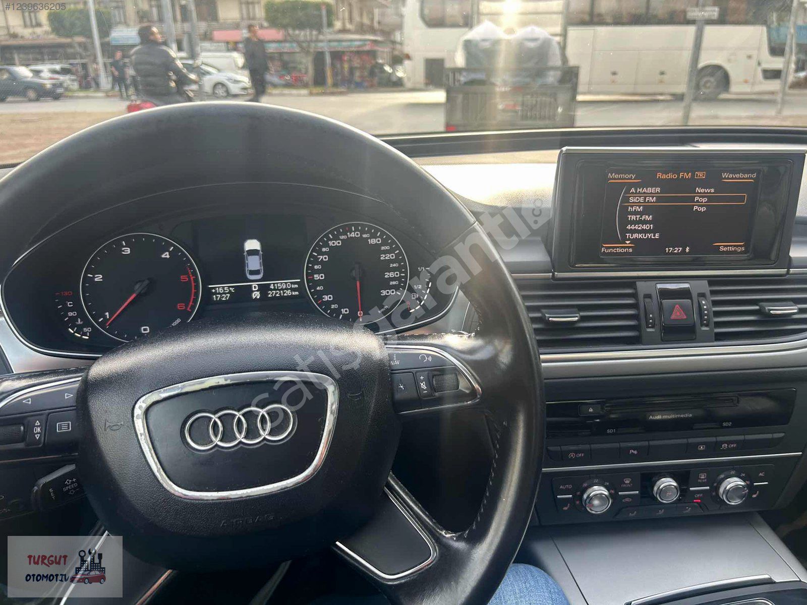 GALERİCİ TURGUT DAN AUDİ A6 DİZEL OTOMATİKMASRAFSIZ
