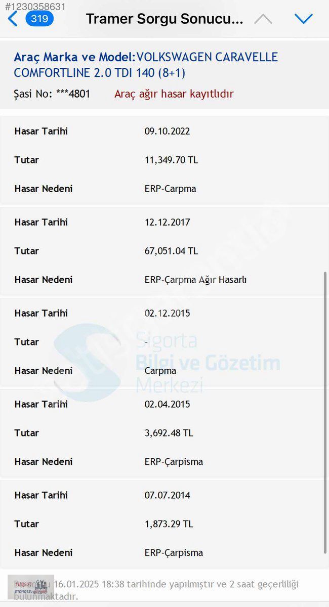 2011 VW CARAVELLE 6 VİTES 140 LIL COMFORTLİNE MASRAFSIZ OTM RH