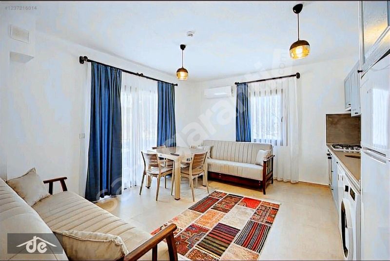 Dadya Emlak'tan merkezde yıllık kiralık yeni eşyalı 1+1 daire