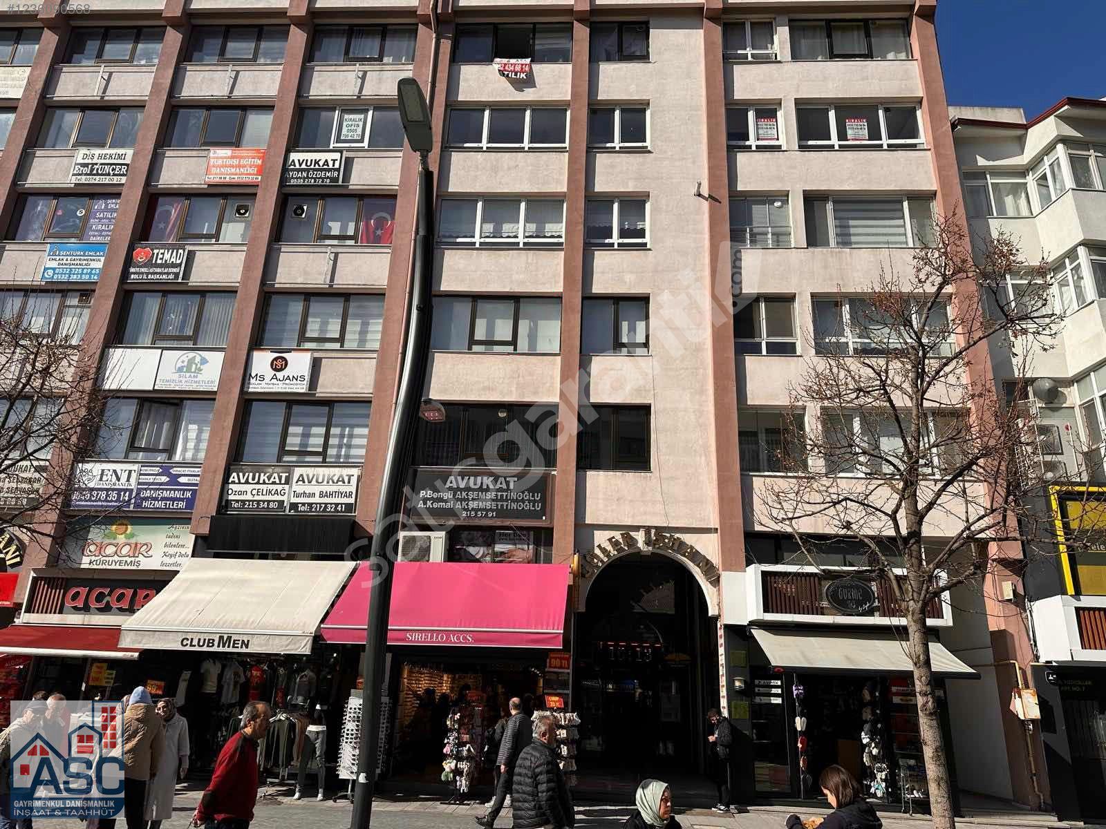 ASC DEN KİRALIK BOLU İ. BAYSAL CAD. VALİLİK KARŞISI 3+1 DAİRE