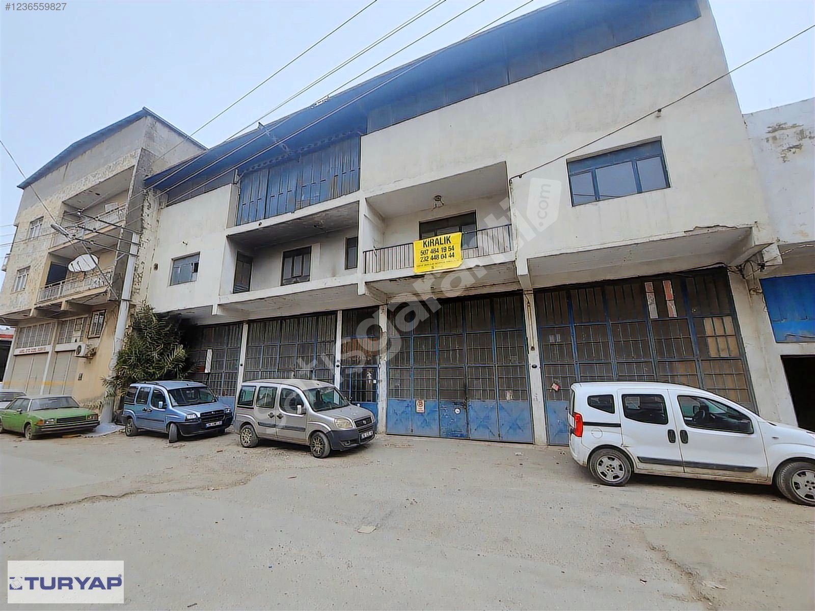 AŞIKVEYSEL MAH.SANAYİ İÇİNDE 600 M2 3 KATLI KİRALIK DÜKKAN...