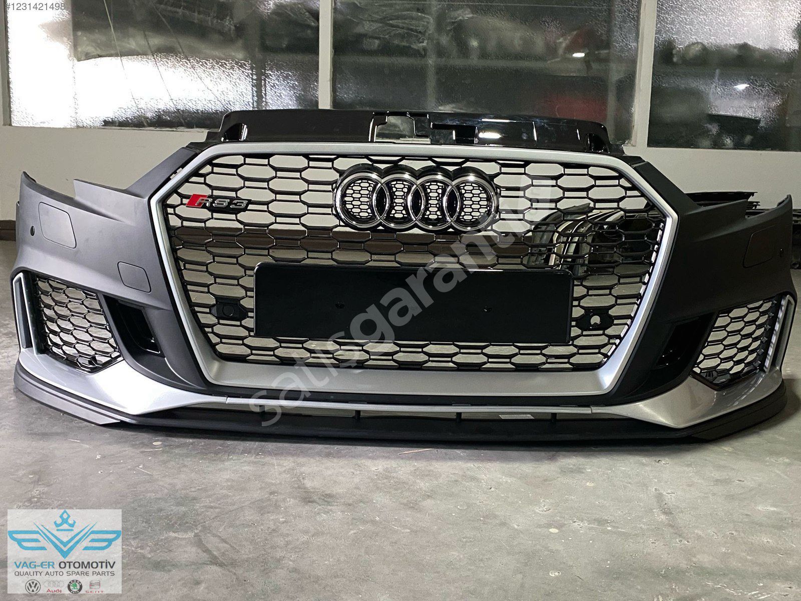 AUDİ A3 2020 8V0 MODE RS3 ÖN TAMPON PANJUR SİS KAPAĞI ORTA IZGAR