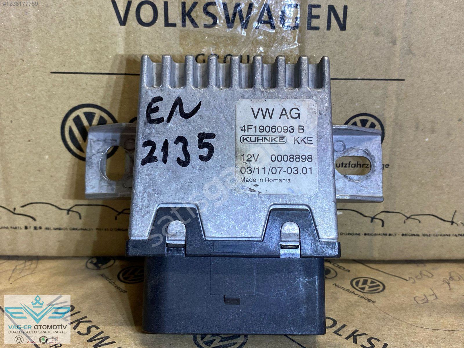 VOLKSWAGEN ESP KONTROL MODÜLÜ BEYNİ SENSÖRÜ 1J1907637C