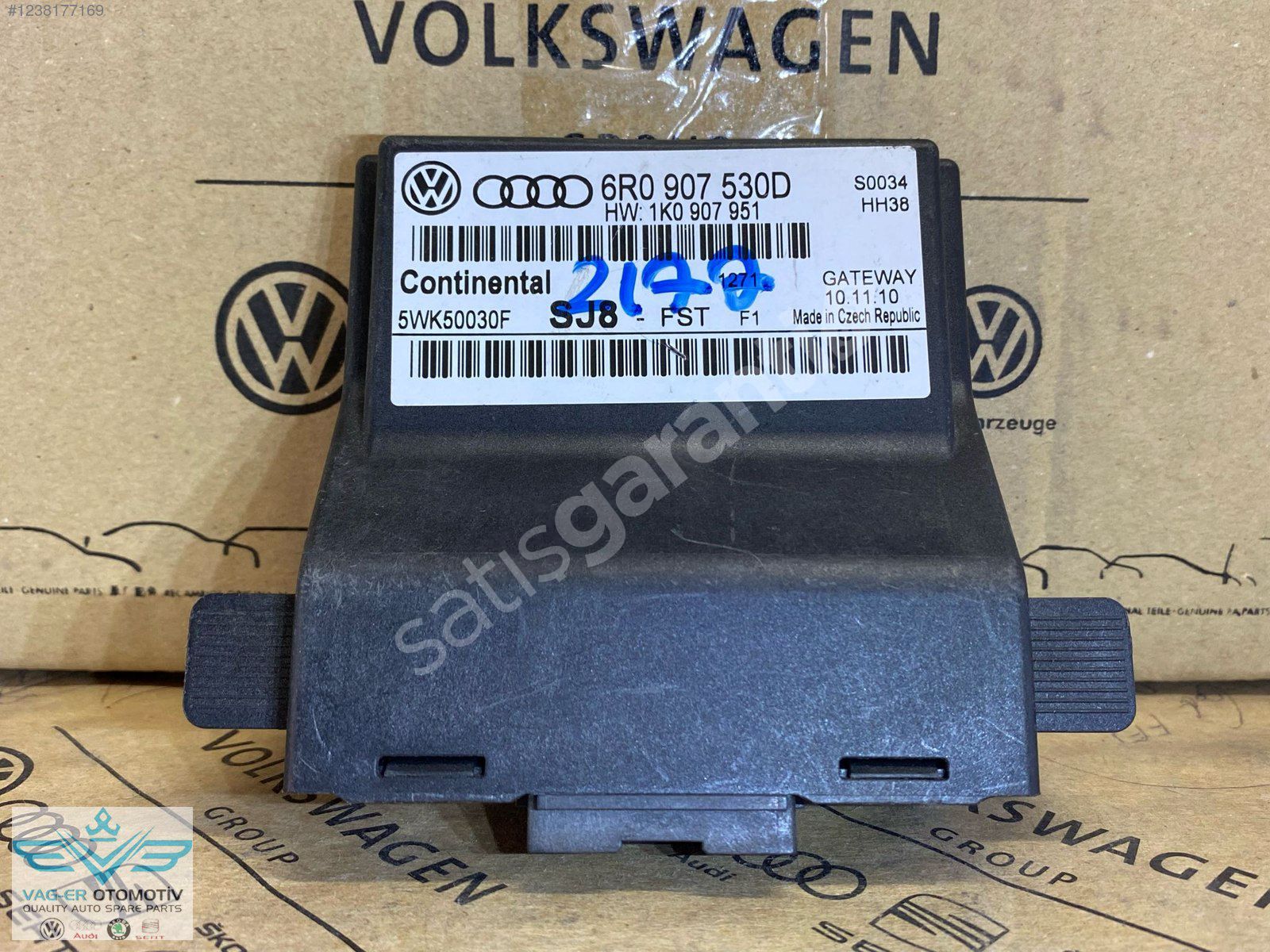 VW SEAT GATEWAY ANTEN KONTROL ÜNİTESİ BEYNİ MODÜLÜ 6R0907530F